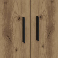 Struttura del letto con cassetto Rovere artigianale 90 x 200 cm 3335196