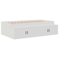 Struttura del letto Bianco 90 x 190 cm Legno multistrato 3335205