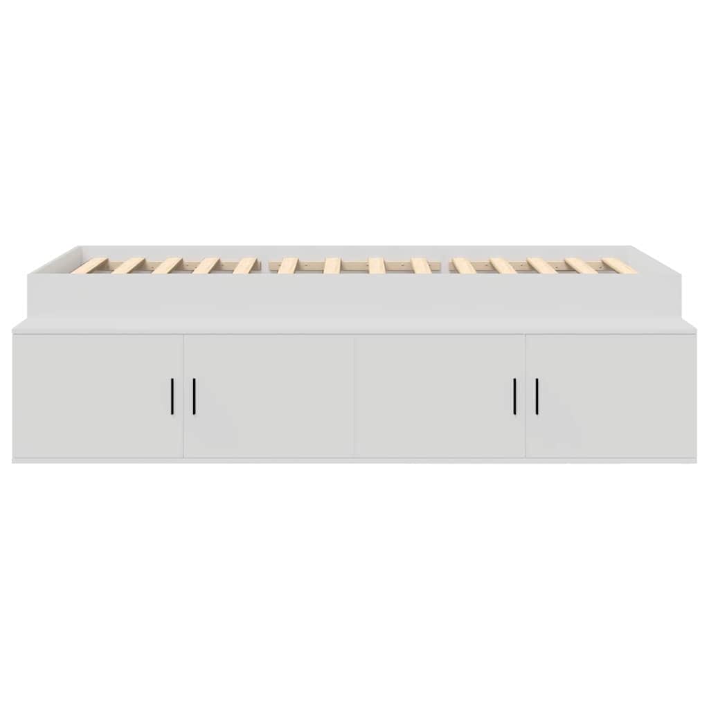 Struttura del letto Bianco 90 x 190 cm Legno multistrato 3335205