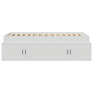 Struttura del letto Bianco 90 x 190 cm Legno multistrato 3335205