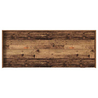 Struttura del letto con testiera-Giroletto con Testiera Legno vecchio 100 x 200 cm 184085