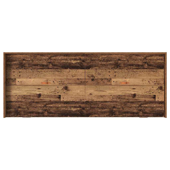 Struttura del letto con testiera-Giroletto con Testiera Legno vecchio 100 x 200 cm 184085