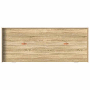 Struttura letto con contenitore Rovere Sonoma 90 x 200 cm