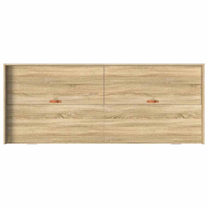 Struttura letto con contenitore Rovere Sonoma 80 x 200 cm