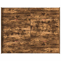 Struttura letto con contenitore Rovere fumé 160 x 200 cm 3335281