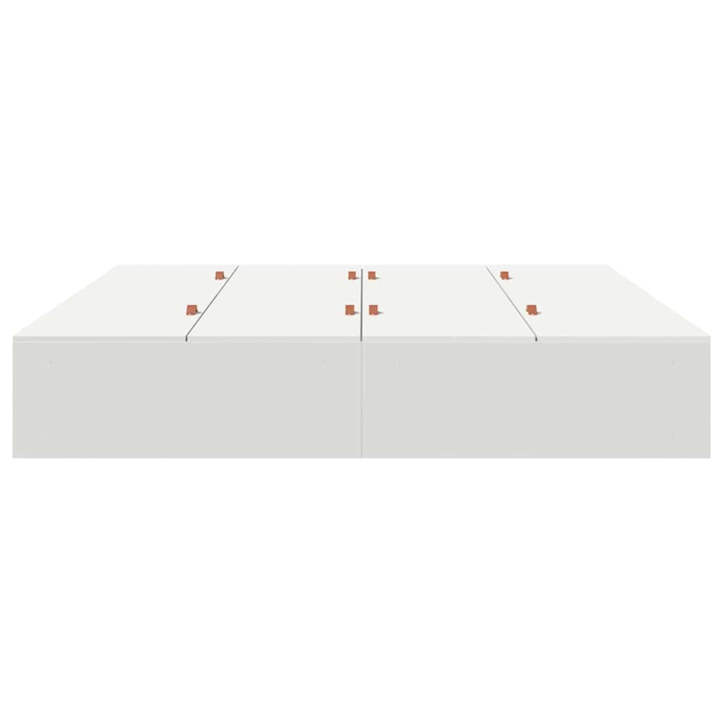 vidaXL Struttura letto con contenitore Bianco 180 x 200 cm