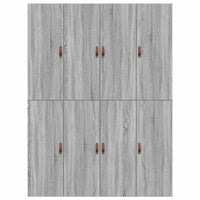 Struttura letto con contenitore Grigio Sonoma 135 x 190 cm 3335442