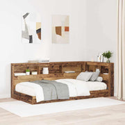 vidaXL Testata contenitore Legno vecchio 80 cm Legno multistrato