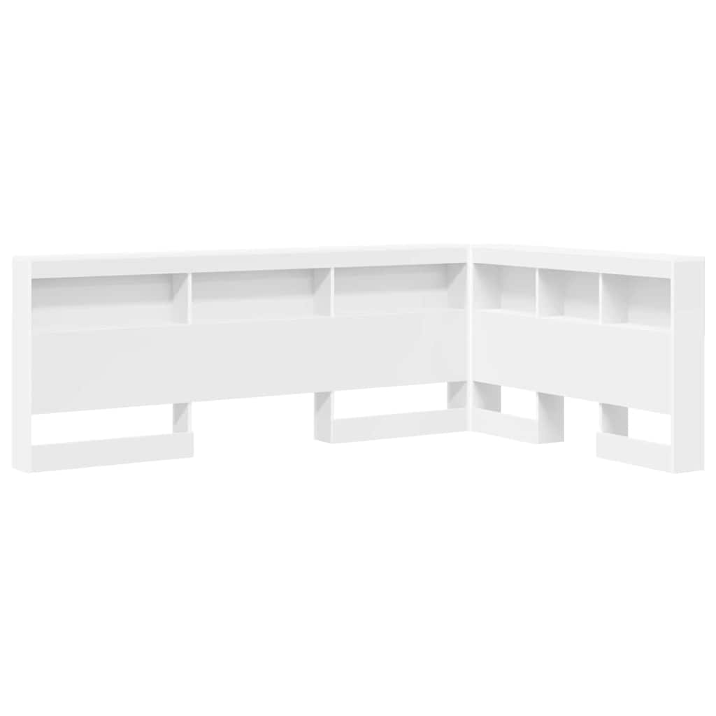 Testata contenitore Bianco 120 cm Legno multistrato 3335477