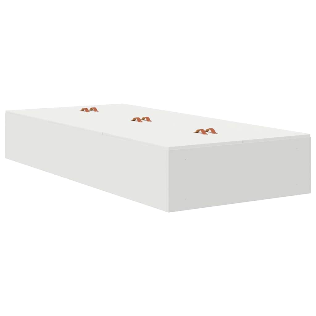 Struttura letto con contenitore Bianco 236.5 x 80 x 31.5 cm 3335597