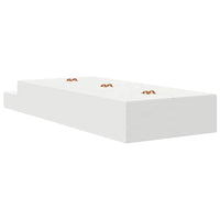 Struttura letto con contenitore Bianco 236.5 x 80 x 31.5 cm 3335597