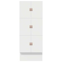 Struttura letto con contenitore Bianco 236.5 x 80 x 31.5 cm 3335597