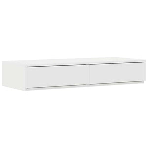 Struttura letto con contenitore Bianco 236.5 x 90 x 31.5 cm 3335605