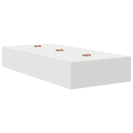 Struttura letto con contenitore Bianco 226.5 x 90 x 31.5 cm 3335669