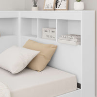 Letto Libreria Bianco 75 x 190 cm Legno multistrato 3335754
