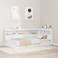 Letto Libreria Bianco 75 x 190 cm Legno multistrato 3335754