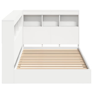 Letto Libreria Bianco 75 x 190 cm Legno multistrato 3335754
