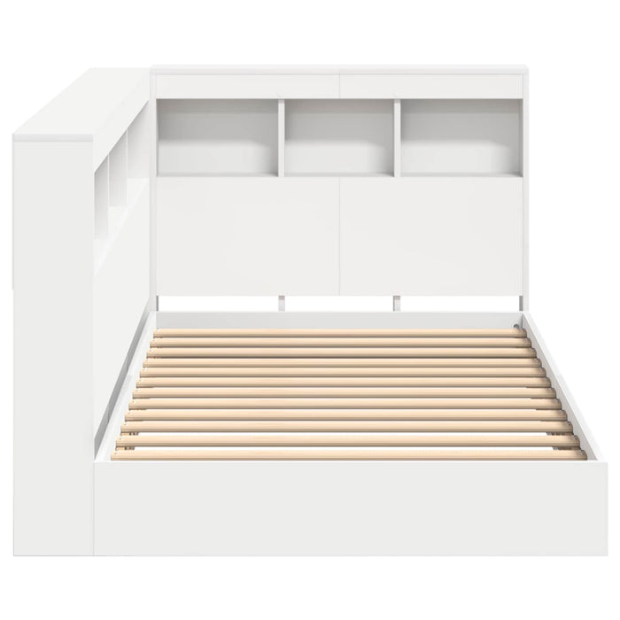 Letto Libreria Bianco 75 x 190 cm Legno multistrato 3335754