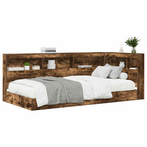 Letto Libreria Rovere fumo 75 x 190 cm Legno multistrato 3335757