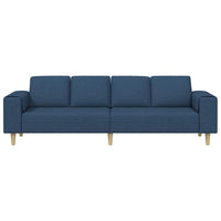 Set di divani Blu Tessuto