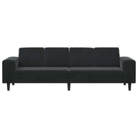 Set di divani Nero Velluto