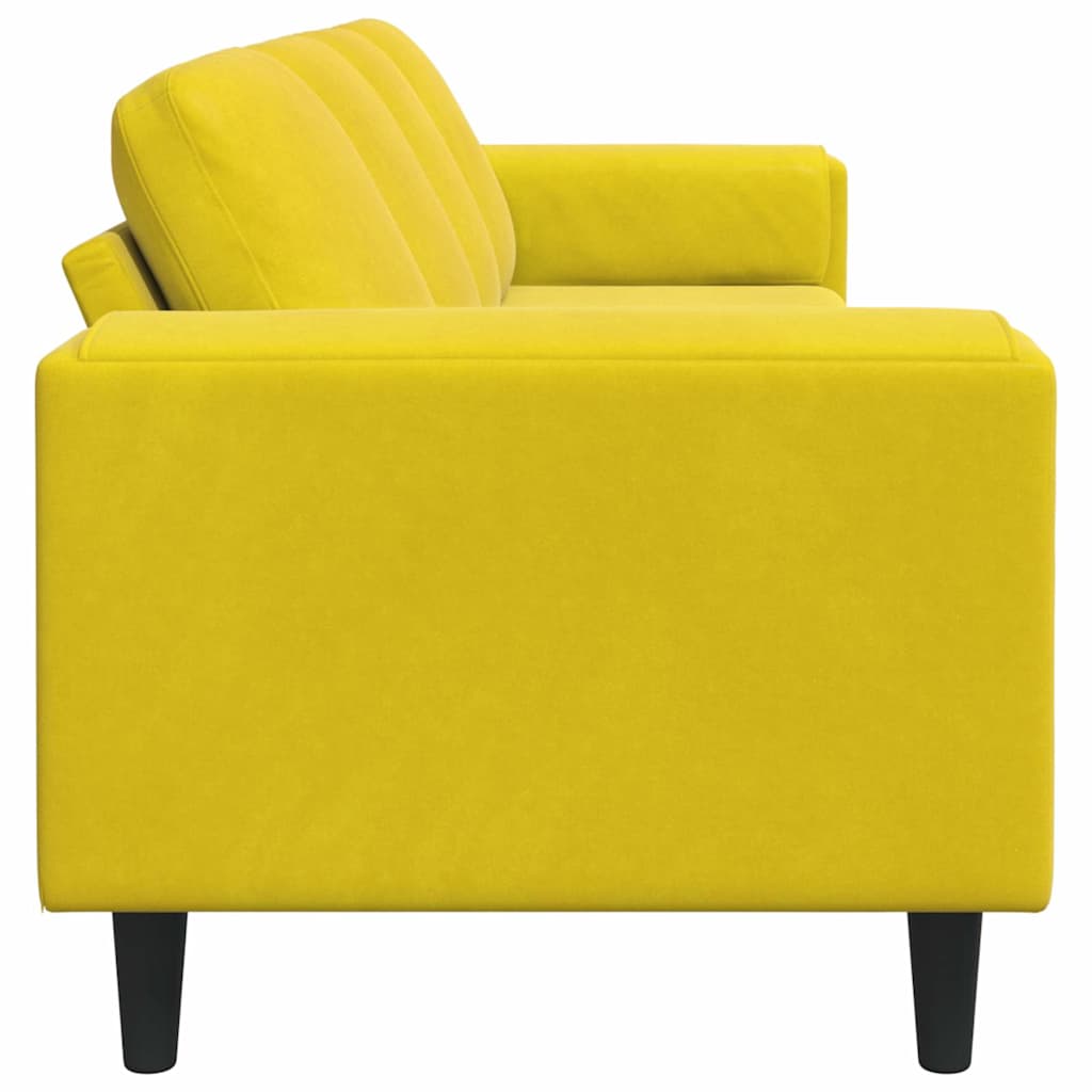 Set di divani Giallo Velluto