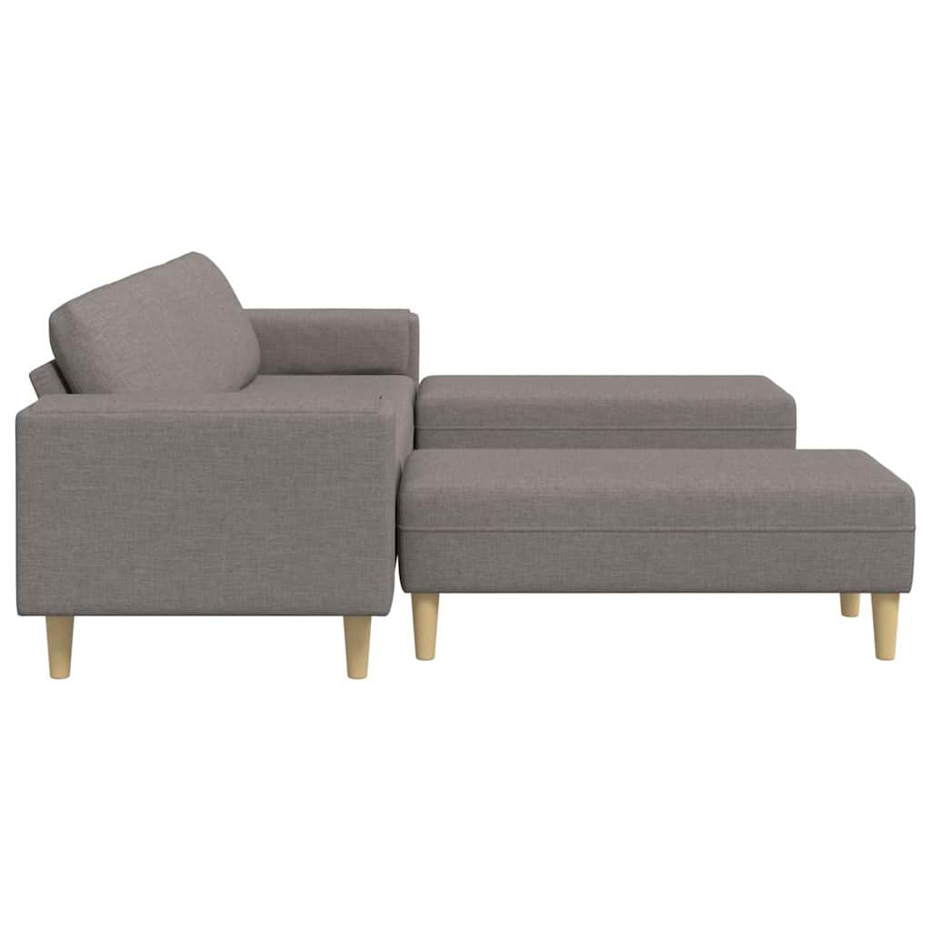 Set di divani 3 pcs Talpa Tessuto