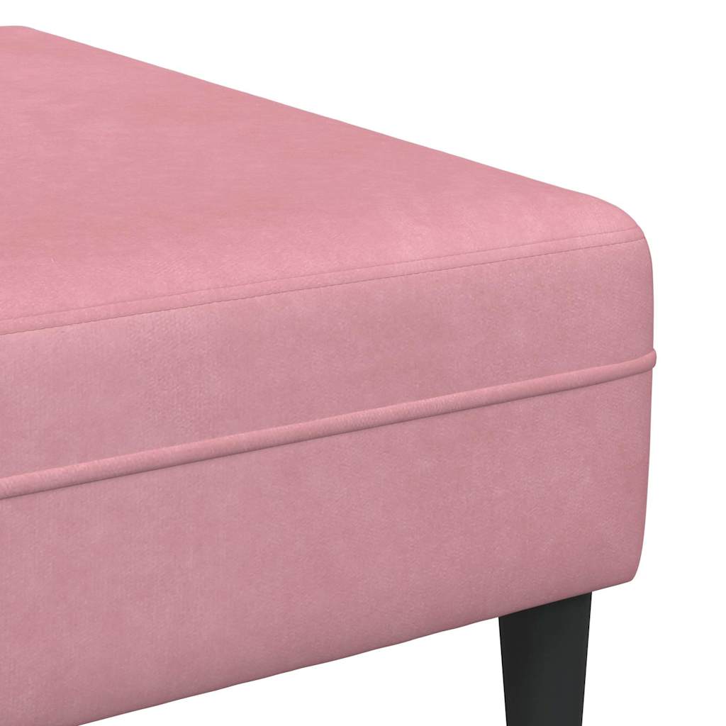 Set di divani 3 pcs Rosa Velluto