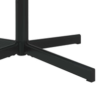 Sedia girevole Nero 63 x 75 x 76 cm Pelle di Pecora 42007338