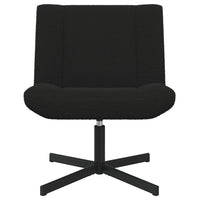 Sedia girevole Nero 63 x 75 x 76 cm Pelle di Pecora 42007338