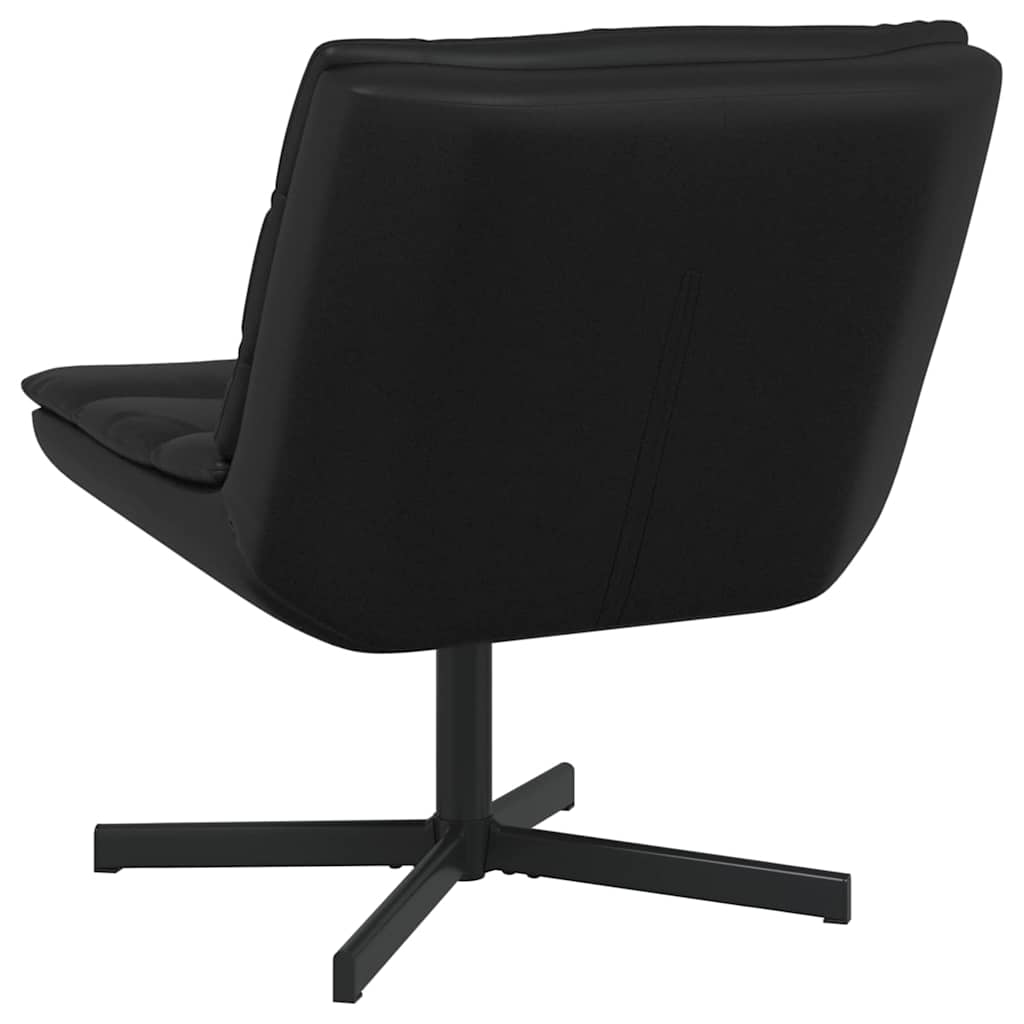 Sedia girevole Nero 63 x 75 x 76 cm PU 42007339