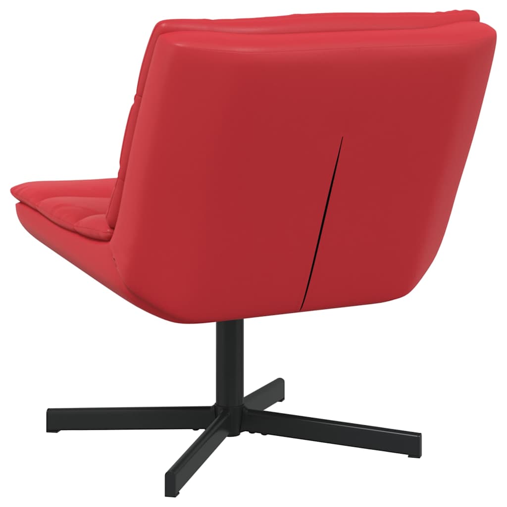 Sedia girevole Rosso 63 x 75 x 76 cm PU 42007343