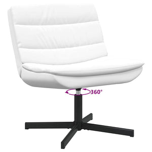 Sedia girevole Bianco 63 x 75 x 76 cm PU 42007345