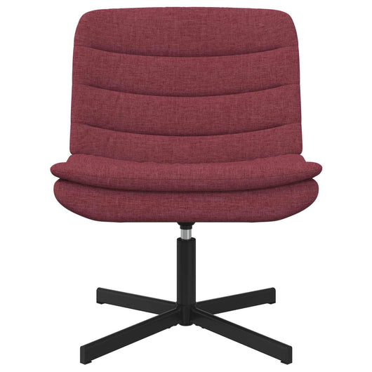 Sedia girevole Rosso Vino 63 x 75 x 76 cm Tessuto 42007353