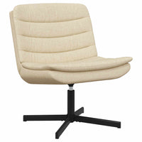 Sedia girevole Crema 63 x 75 x 76 cm Tessuto 42007356