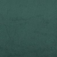 Poltrona Relax con Base Girevole Verde Scuro 63 x 75 x 76 cm 42007362