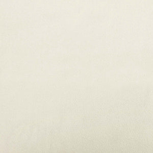 Poltrona Relax con Base Girevole Crema 63 x 75 x 76 cm Velluto 42007367