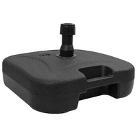 Base per Parasol da Esterno Nero 45 x 45 x 29.5 cm Plastica 42006928