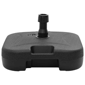 Base per Parasol da Esterno Nero 45 x 45 x 29.5 cm Plastica 42006928