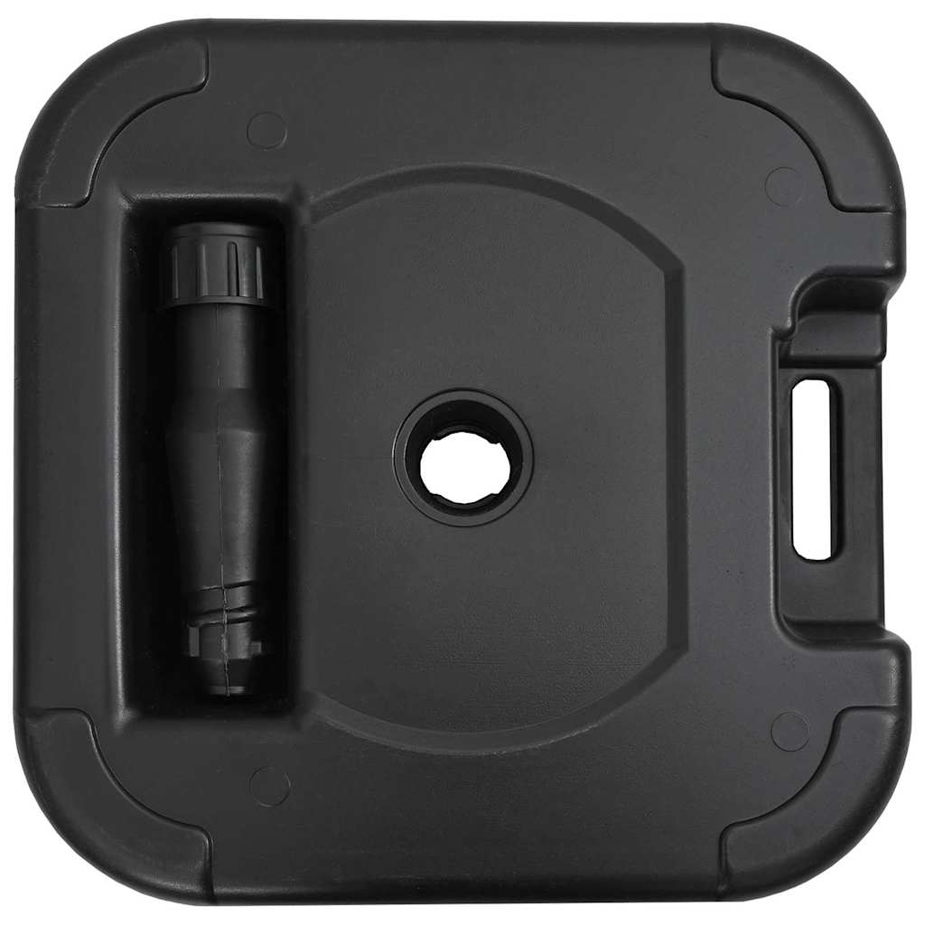 Base per Parasol da Esterno Nero 45 x 45 x 29.5 cm Plastica 42006928