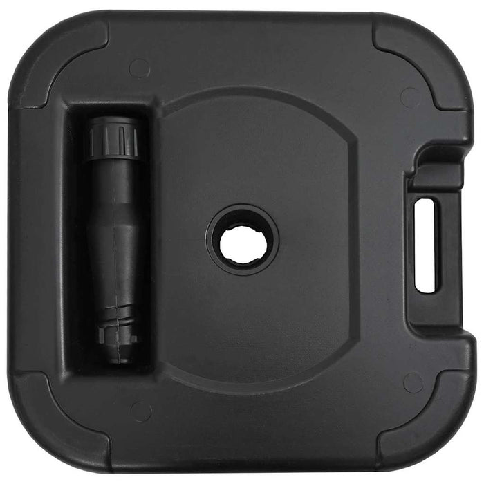 Base per Parasol da Esterno Nero 45 x 45 x 29.5 cm Plastica 42006928