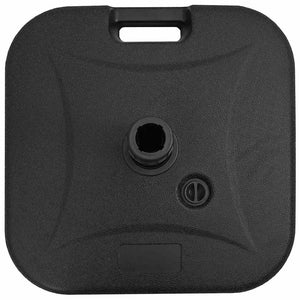Base per Parasol da Esterno Nero 45 x 45 x 29.5 cm Plastica 42006928