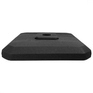 Set di Base per Ombrellone Alveare 4 pcs Nero 98 x 98 x 13 cm 42006931