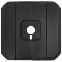 Set di Base per Ombrellone Alveare 4 pcs Nero 98 x 98 x 13 cm 42006931