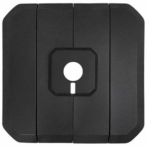 Set di Base per Ombrellone Alveare 4 pcs Nero 98 x 98 x 13 cm 42006931