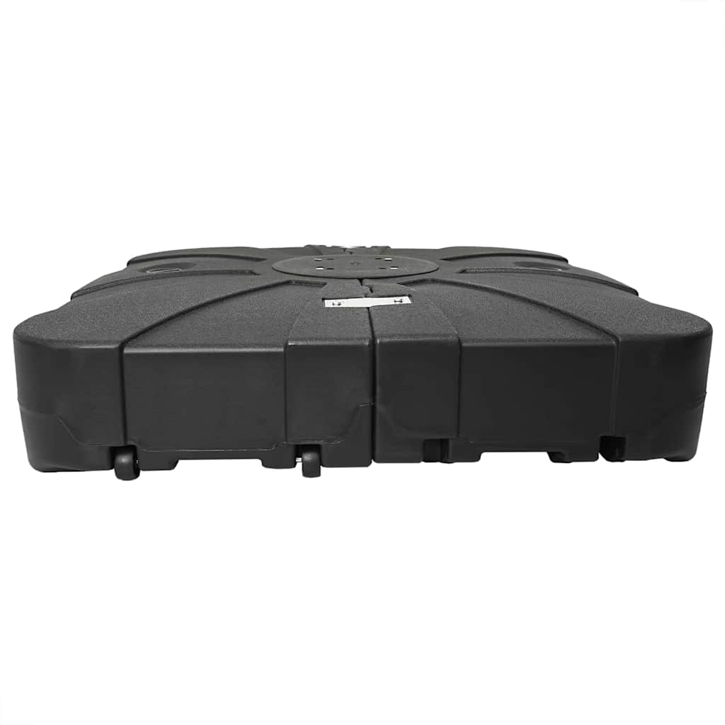 Set di Base per Ombrellone Alveare 2 pcs Nero 88 x 88 x 19 cm 42006932