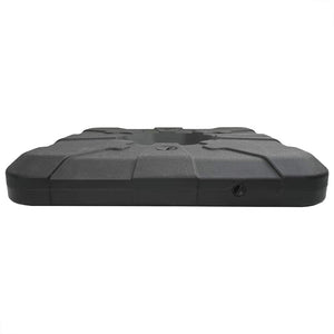 Set Base Ombrello 2 pcs Nero 88.5 x 88.5 x 12 cm Plastica 42006933