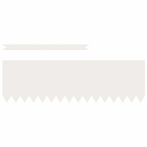 Bordure per prato 30 pcs Bianco 100 x 0.5 x 30 cm Acciaio 3335782