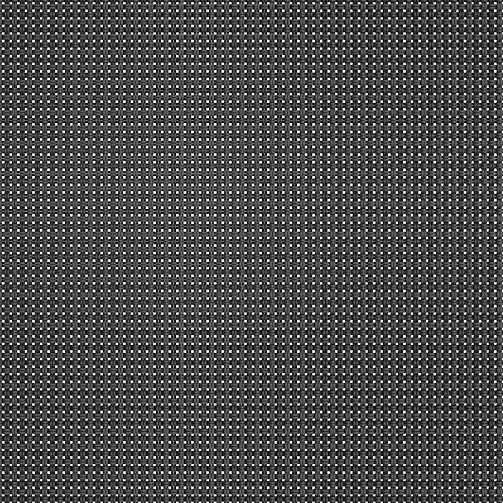 Set da Pranzo per Giardino 5 pcs Nero Acciaio 3335858