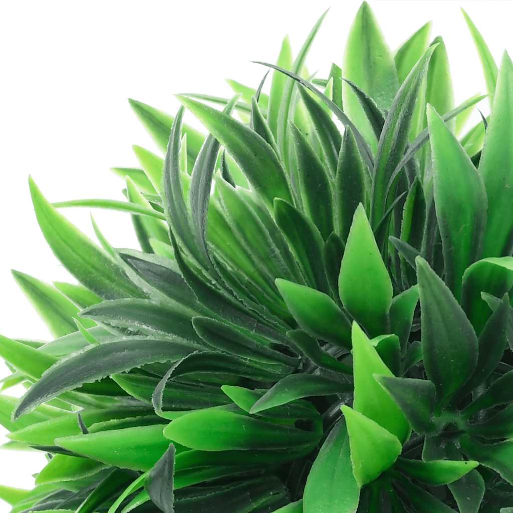 Sfere di Bosso Artificiale con Luci LED 2 pz Verdi 30 cm 3335900